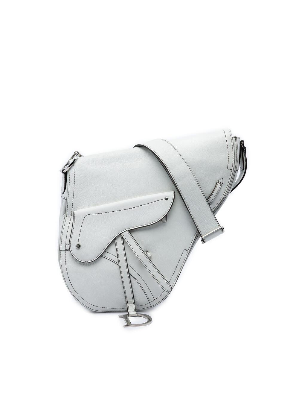Dior Leather Baudrier Saddle Bag Pre- #361733D14B
